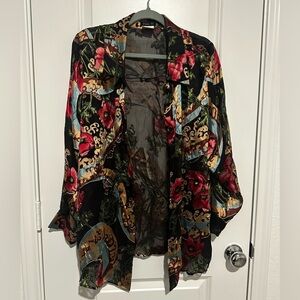 Vikki Vi Multicolor Floral Jacket